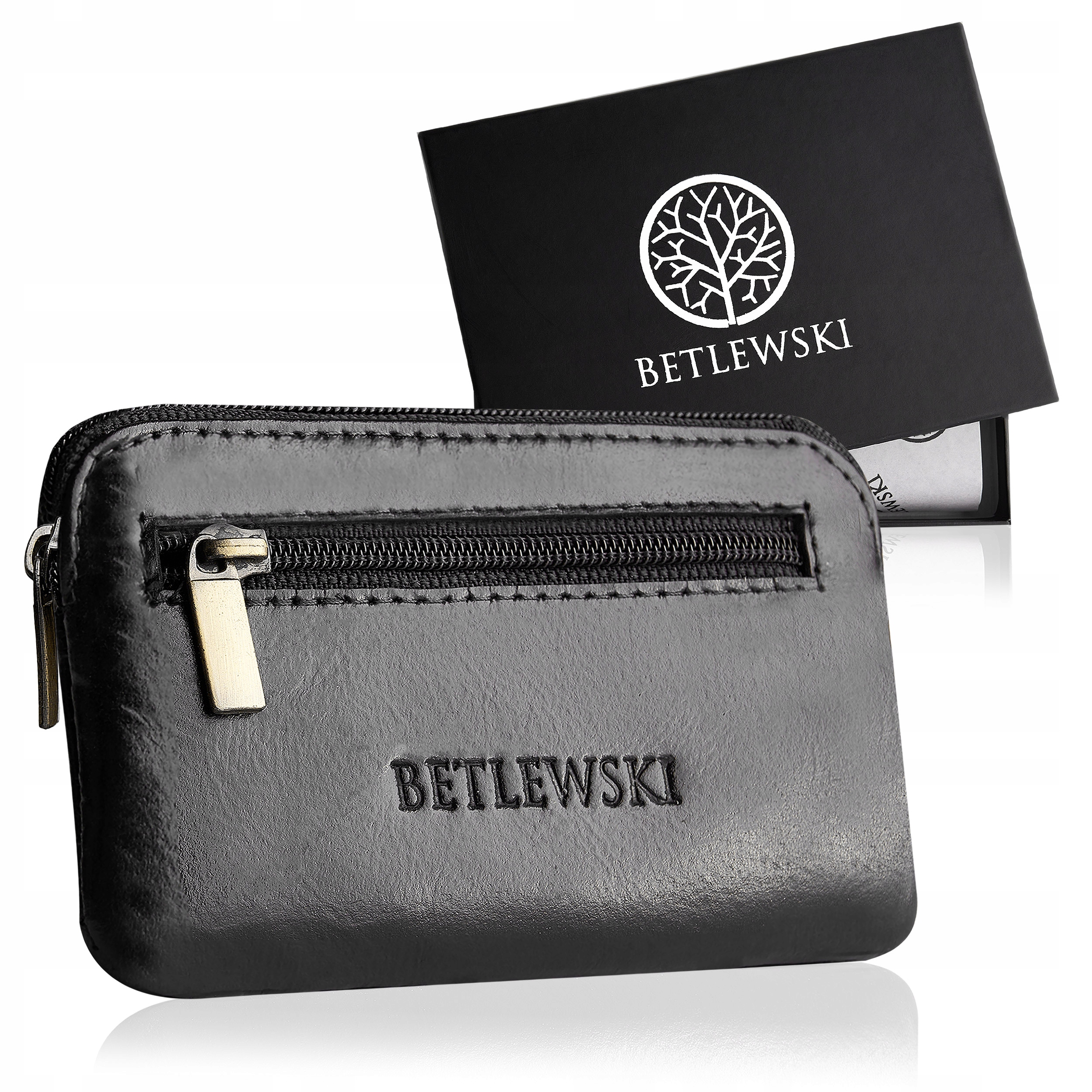 

Betlewski etui klucze slim skóra naturalna monety