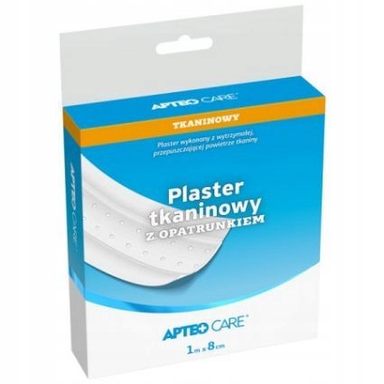 

Plaster Apteo Care z opatrunkiem 1M/8CM