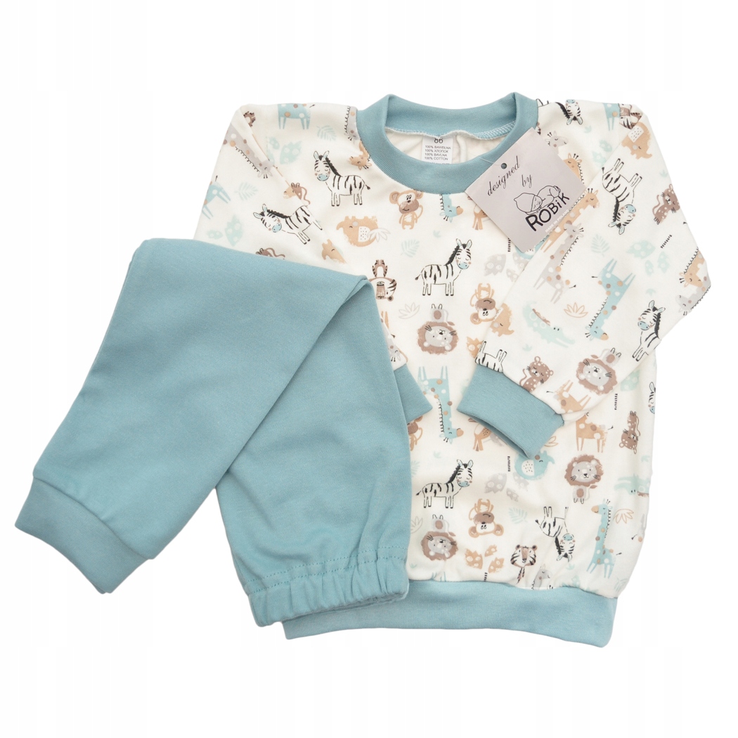 

Piżama iceberg zoo piżamka długi rękaw 116ROBIK