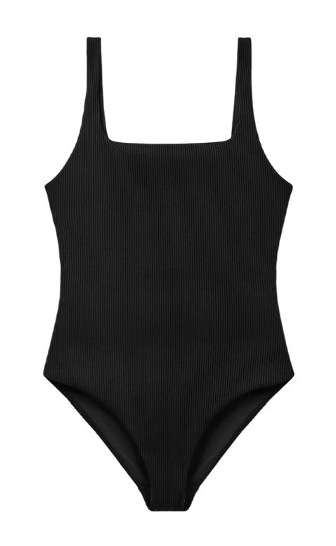 Cos Dámský Plavkový Kostým Černý Jednodílný vel. 32