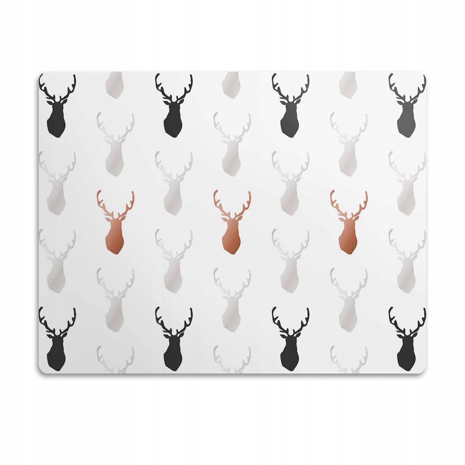 Levně Pro psa podložka pod misku Hlava jelena 60x40 cm