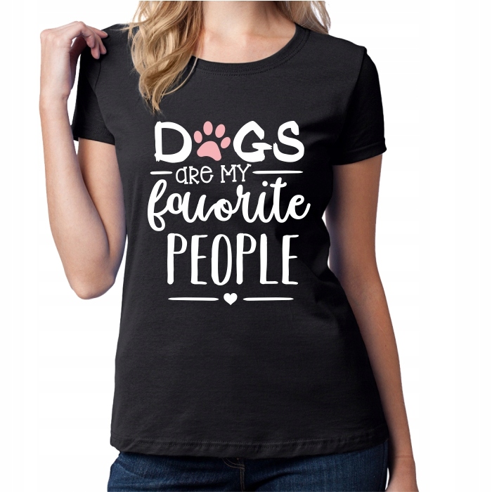 

Śmieszna Koszulka Damska Z Psem Tshirt