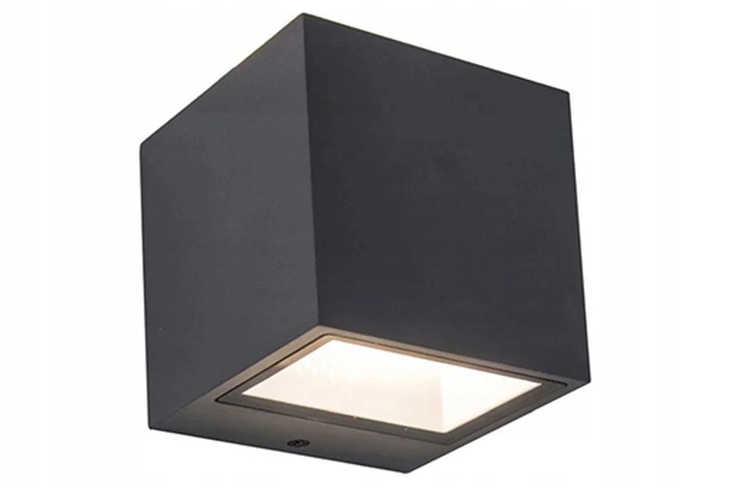 Venkovní nástěnné Led svítidlo 9W IP54 antracit Gemini Lutec