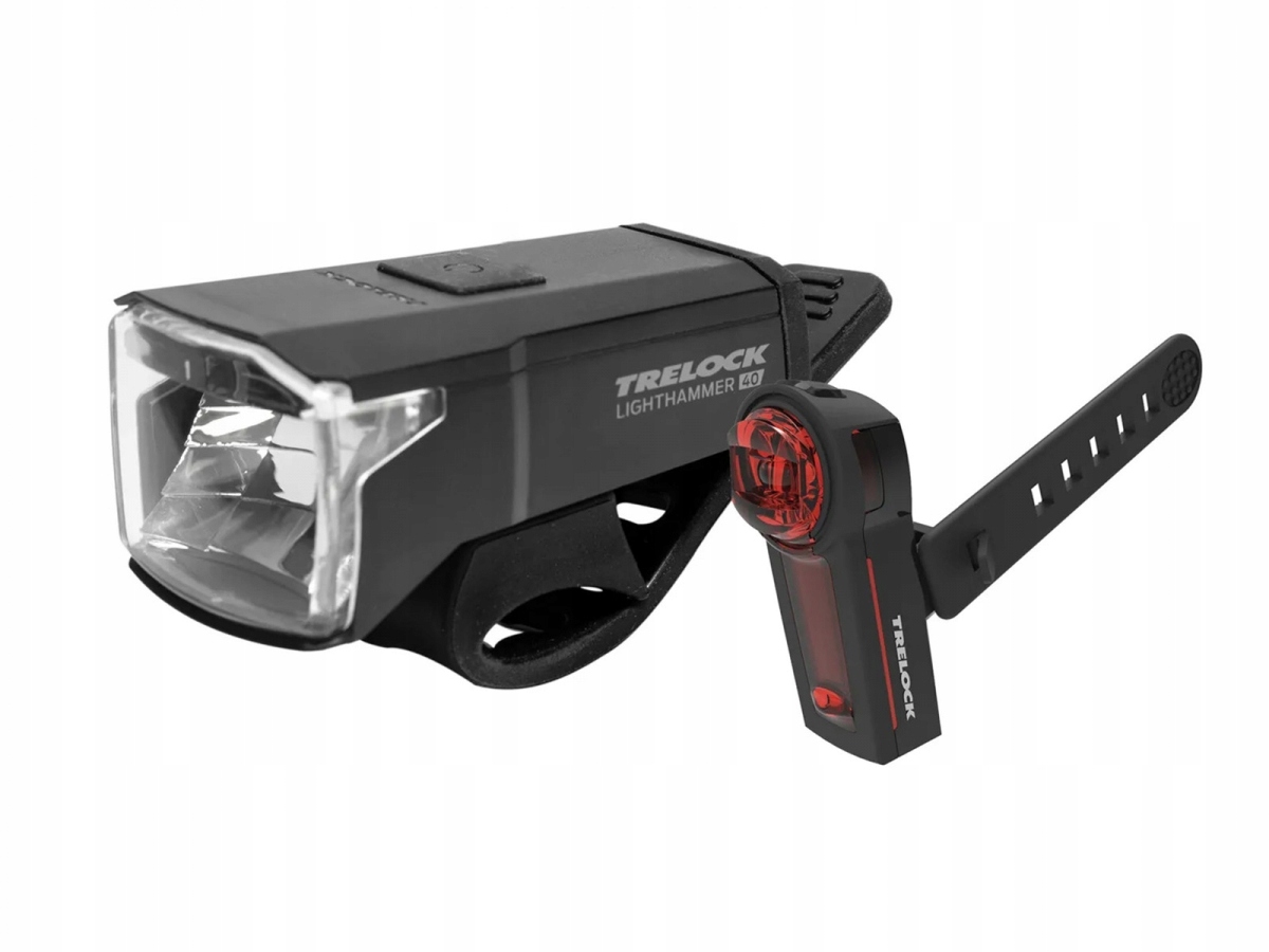 Sada cyklistických světel Trelock Ls 440 Ls 740 Usb 40 lx
