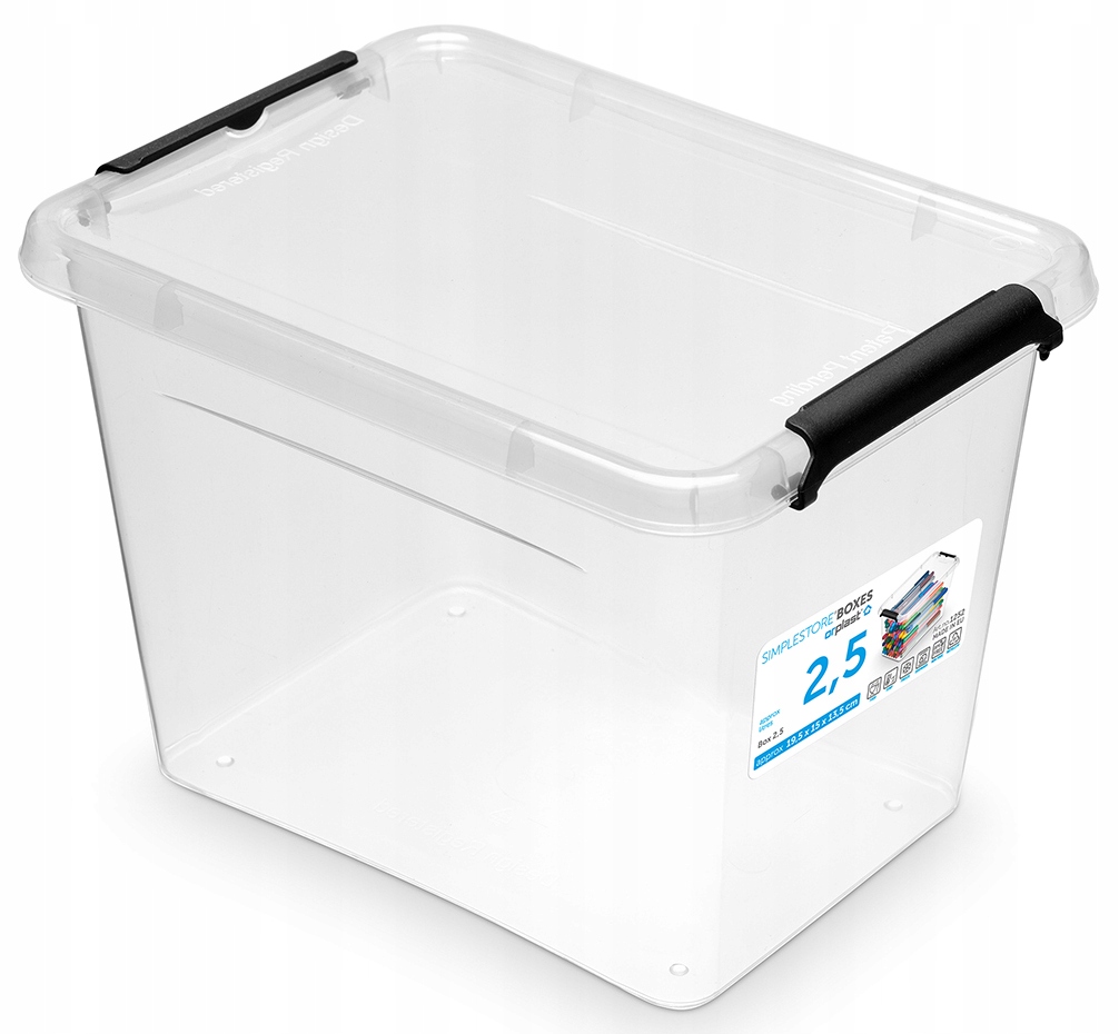 

Pojemnik SimpleStore pudło z pokrywą 2,5L