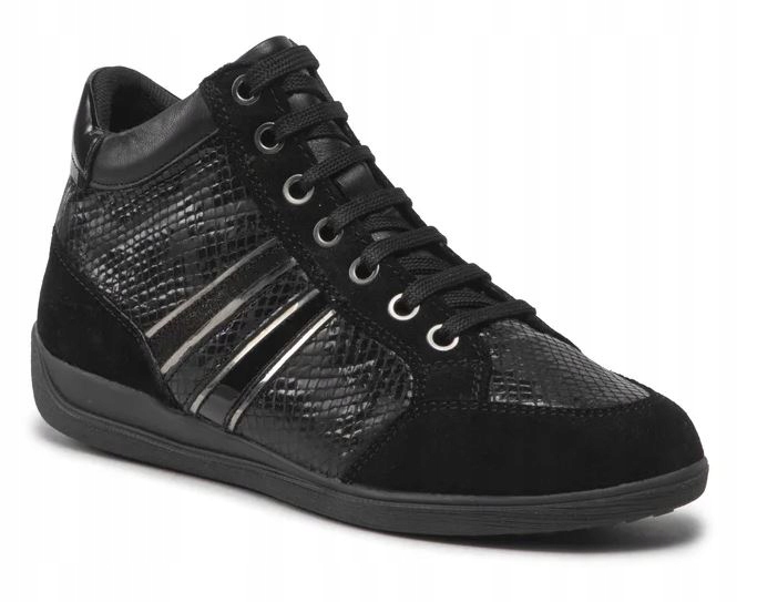 Geox D2668B Damskie Buty Sportowe Ze Skórą 37 Sżd
