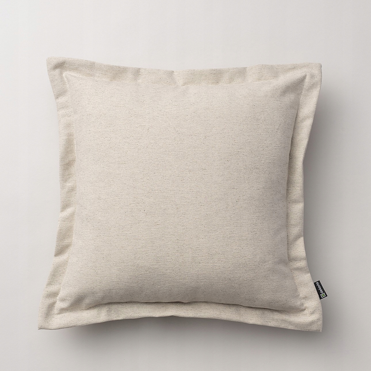 Povlak na polštář 45x45 přírodní, šikmá vazba