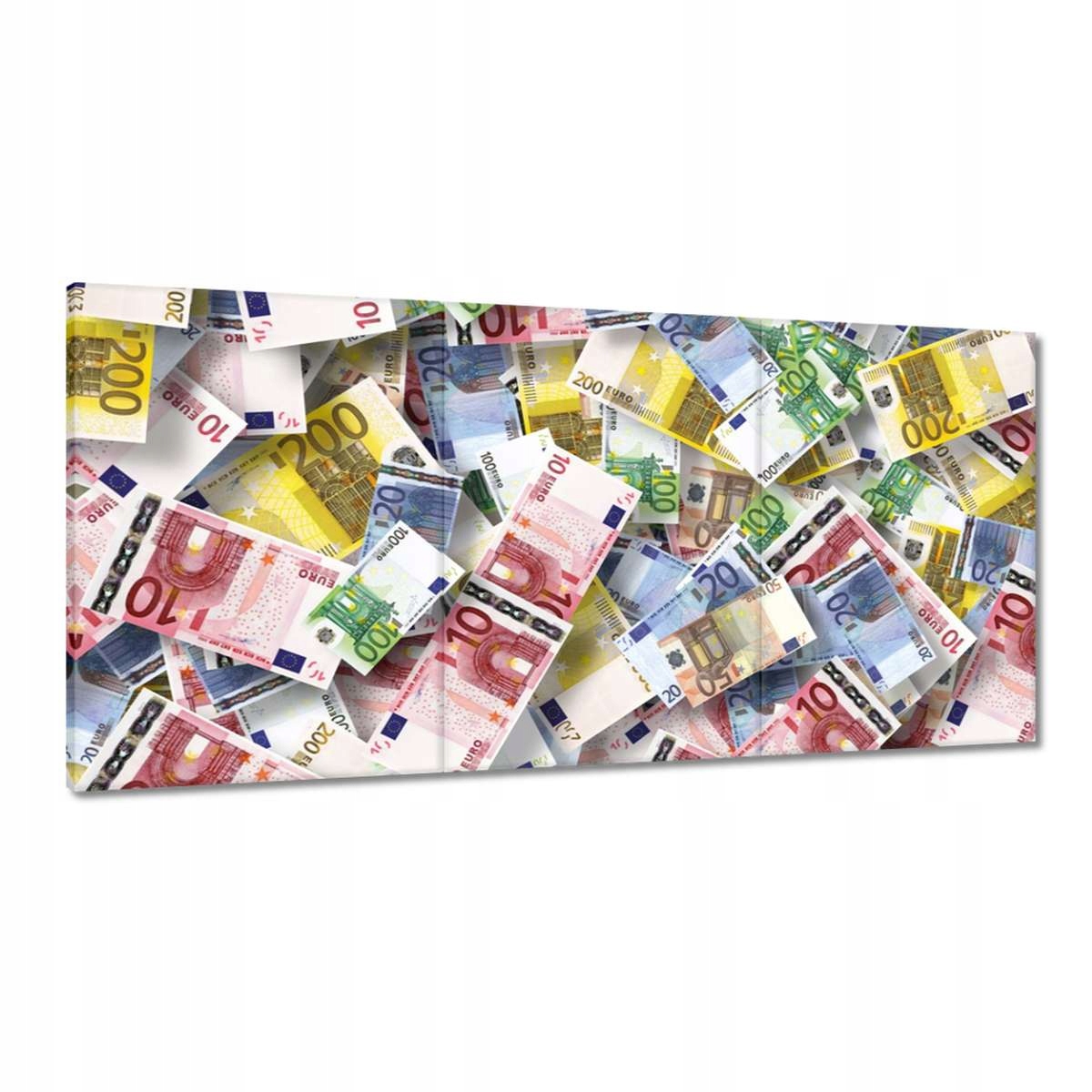 Obrazy 180x90 Veľa peňazí Pokladňa Euro