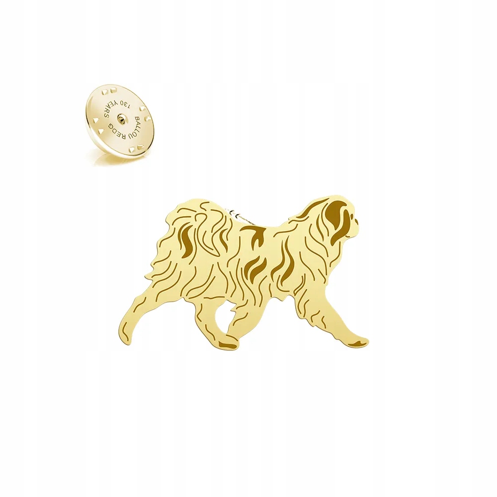 Odznak s japonským čínským psem 925 Dárek Šperky Dedikace Bonus