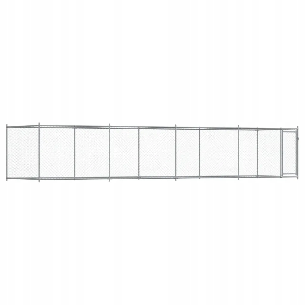 Levně Bouda pro psa VidaXL dřevo vým. zev. 800 cm x 200 cm x 150 cm