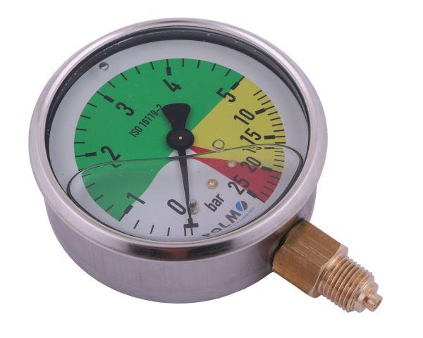 MGO80KG14D25P - Манометр M80 0-5 / 25 bar 1/4 Krukowiak POLMO