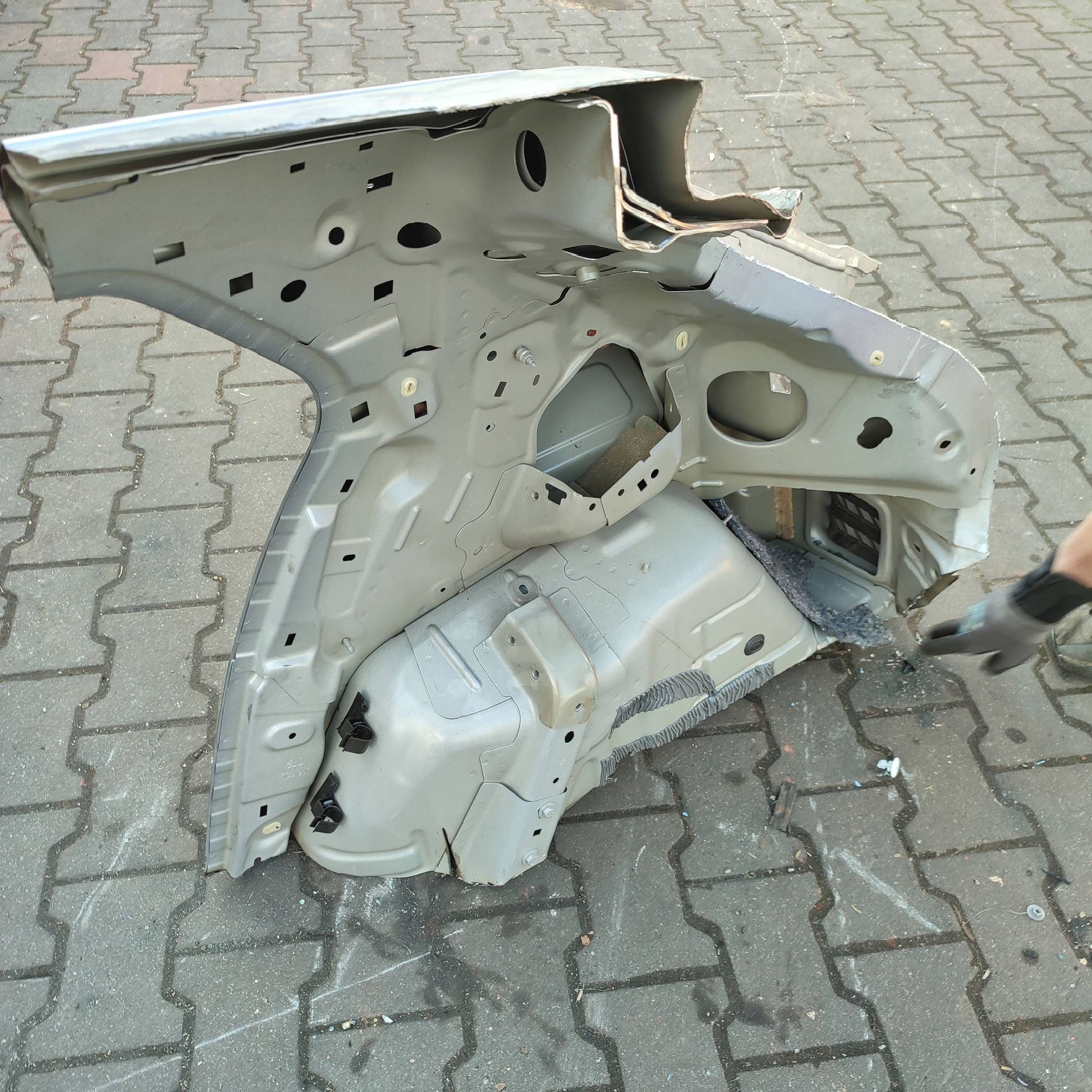 quarter rear rear part side right Opel Corsa F