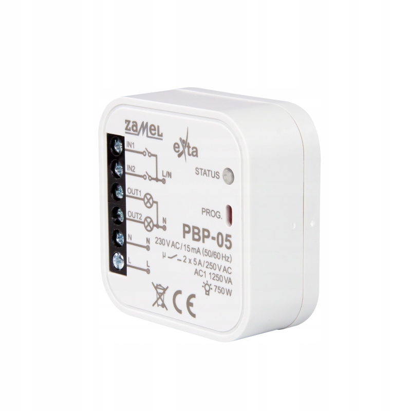 Zamel Exta Przekaźnik Bistabilny 2Z 230V PBP-05
