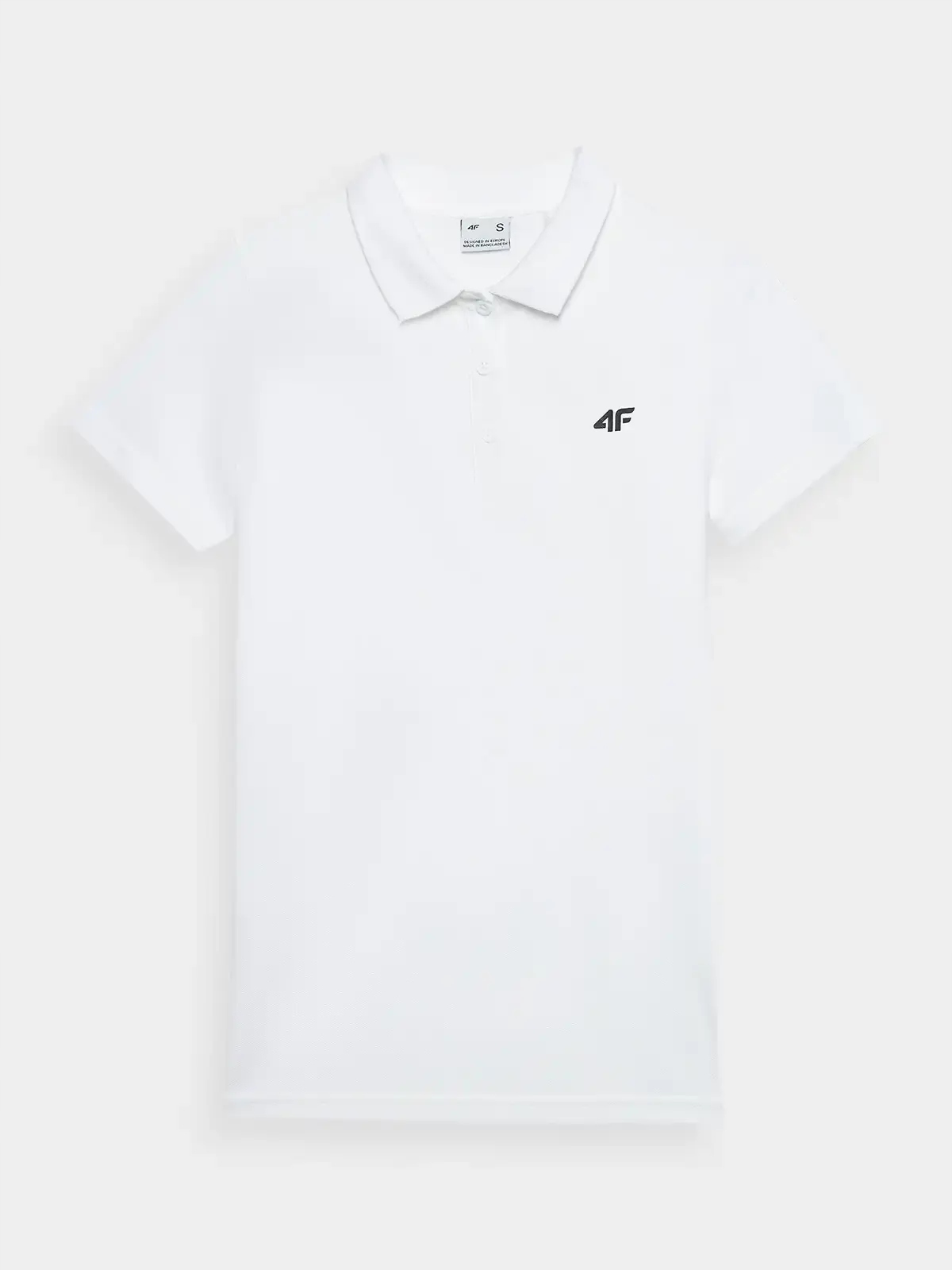 KOSZULKA DAMSKA 4F POLO T-SHIRT POLÓWKA BAWEŁNIANA ODDYCHAJĄCA KOMPLET 2PAK Wzór dominujący bez wzoru