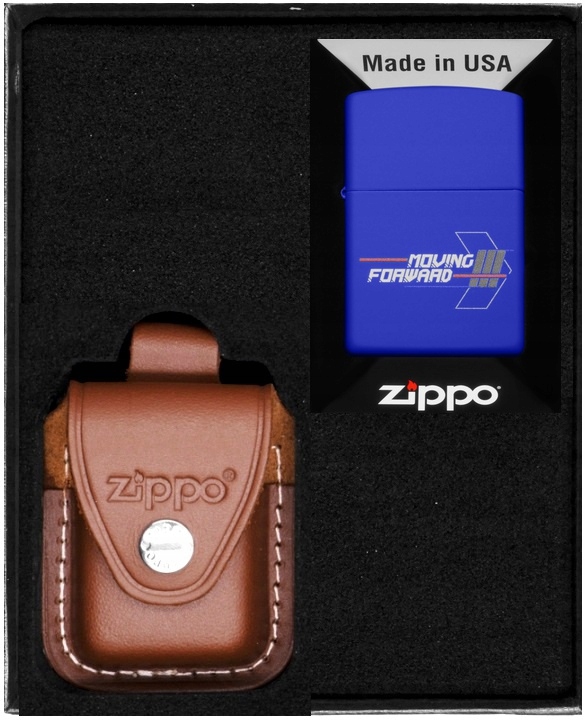 Sada Zippo Zapalovač Moving Forward Design Dárkový No4