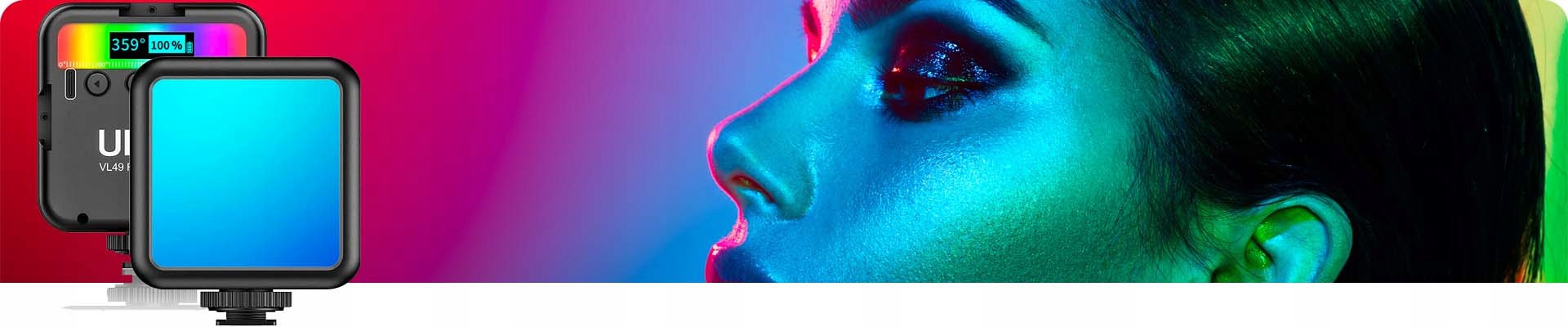 ULANZI LAMPA RGB LED MINI MAŁA OŚWIETLENIE CIĄGŁE Informacje o bezpieczeństwie CE