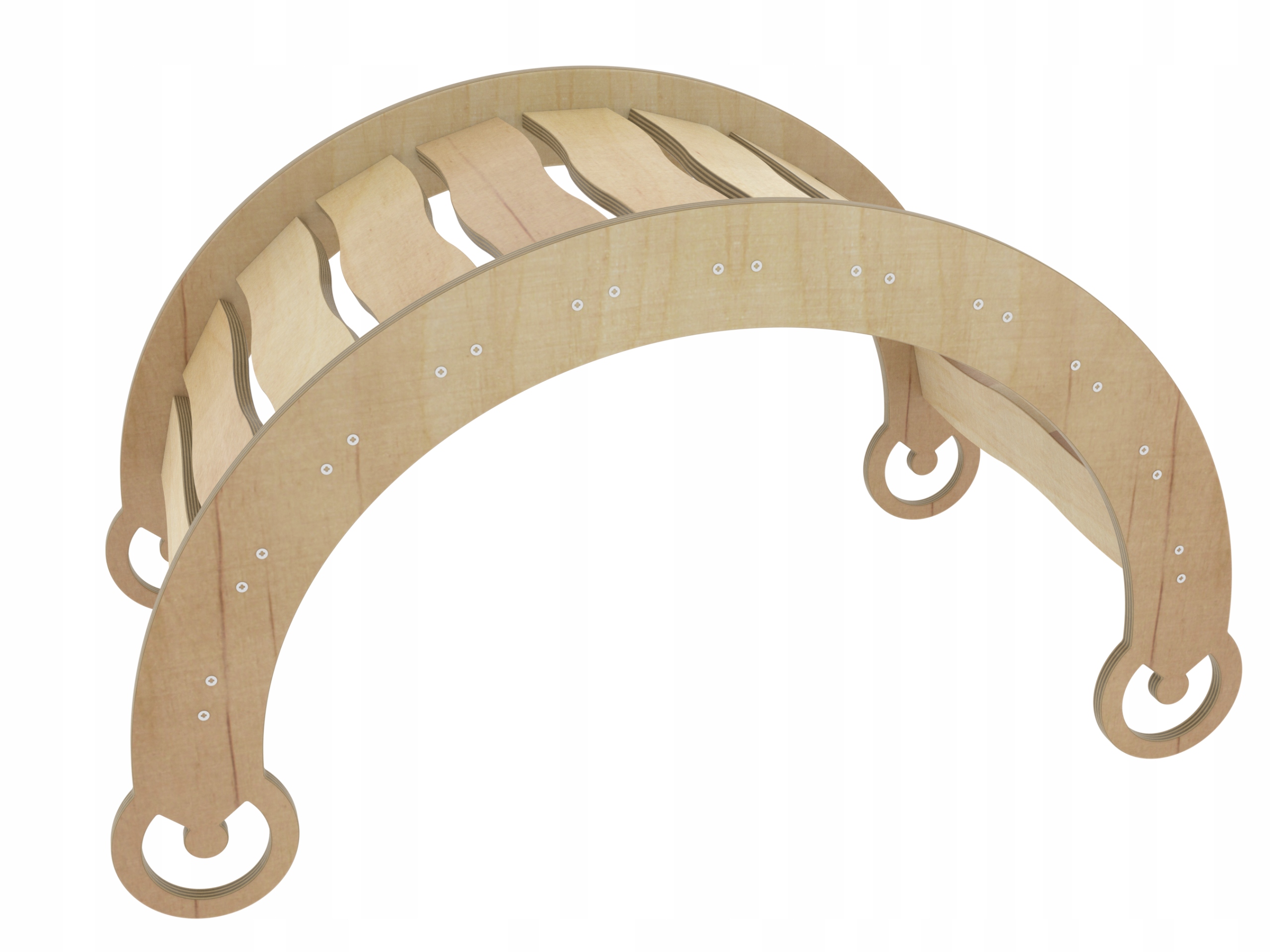 Bujak drewniany rocker bujaczek huśtawka pomost Materiał drewno