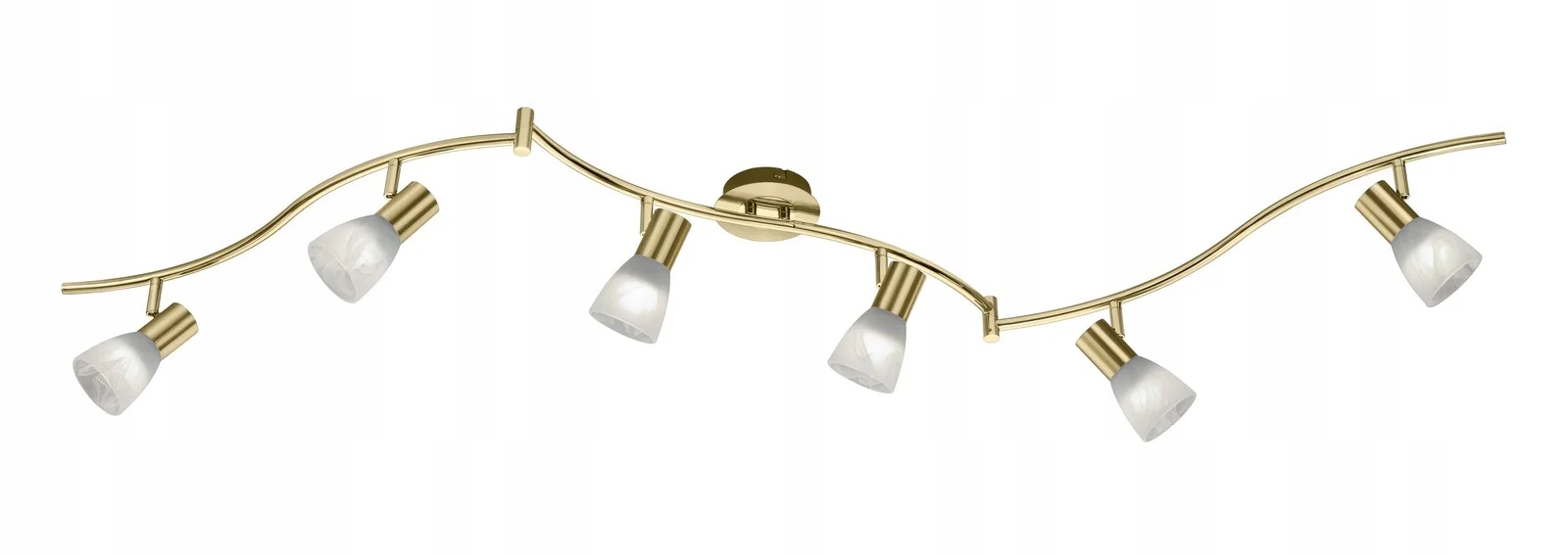 Stropný reflektor Levisto zlatý Trio