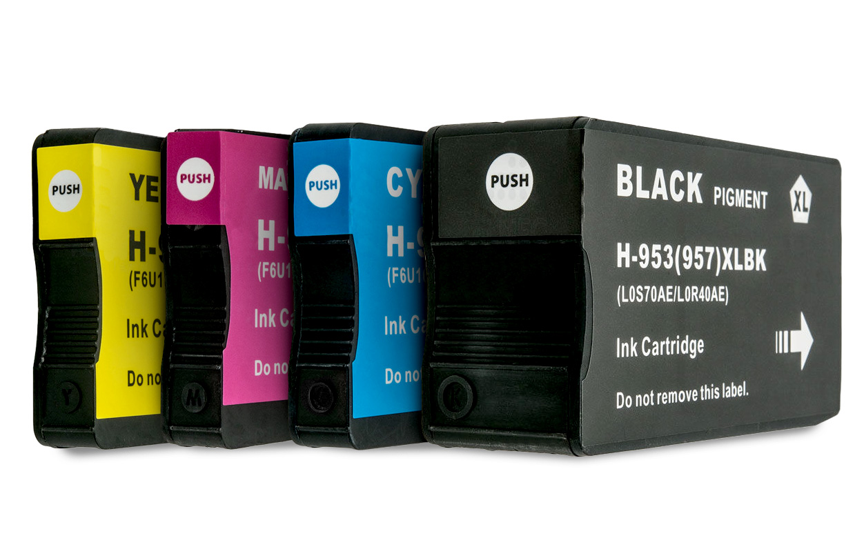 

4x Tusze Do Hp 953XL 8210 8710 8720 Najnowszy Chip