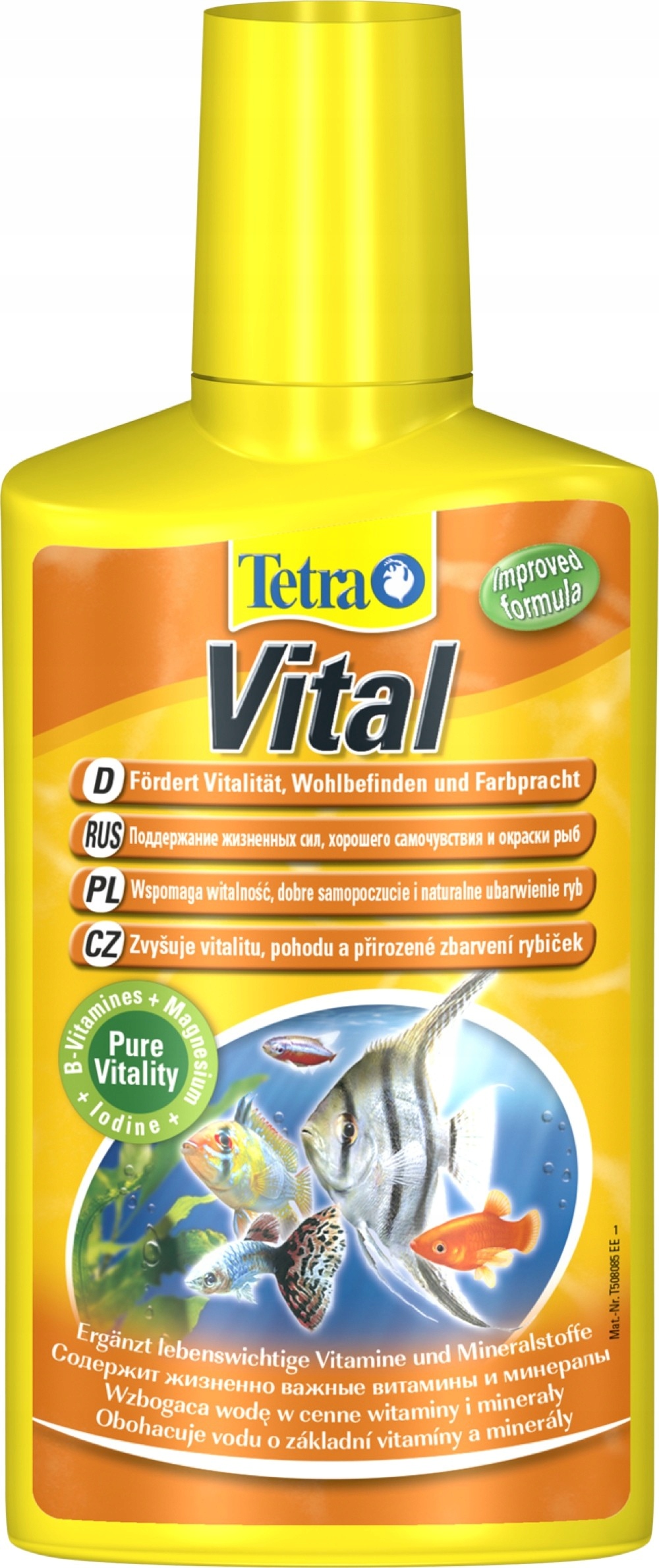 Levně Tetra Vital 250 ML Vitamíny A Mikroelementy Pro Ryby Posílení Imunity
