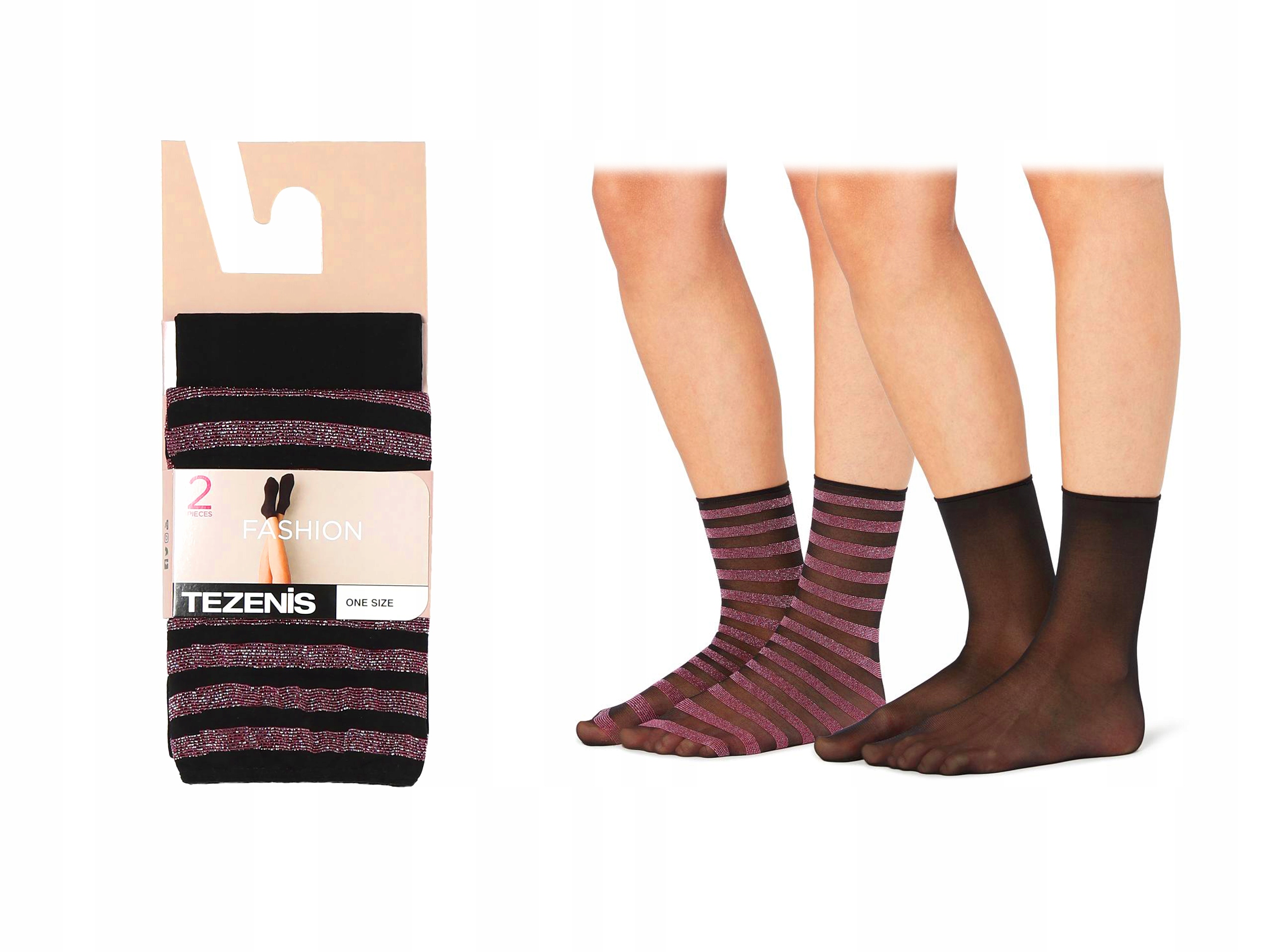 

Tezenis skarpetki 2 sztuki czarne