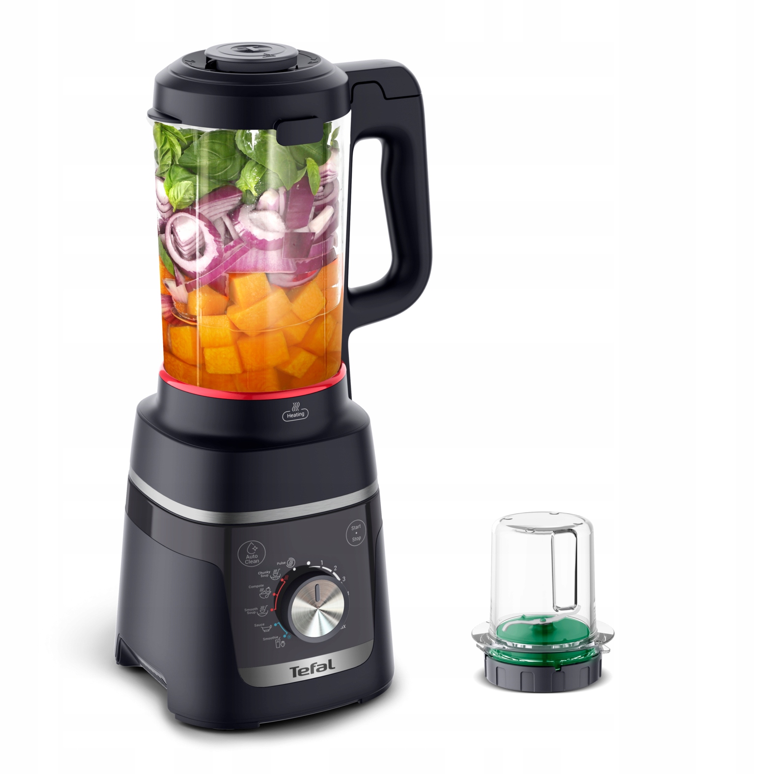Blender kielichowy gotujący szklany Tefal BL5768F0 5 programów 1,75l 1000W