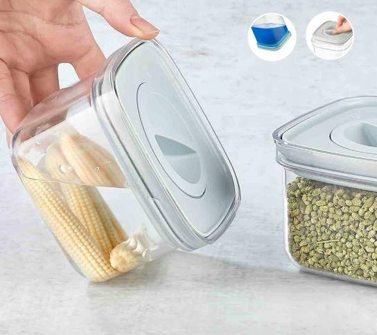 

Pojemnik Hermetyczny z zamykaną szczelnie pokrywką