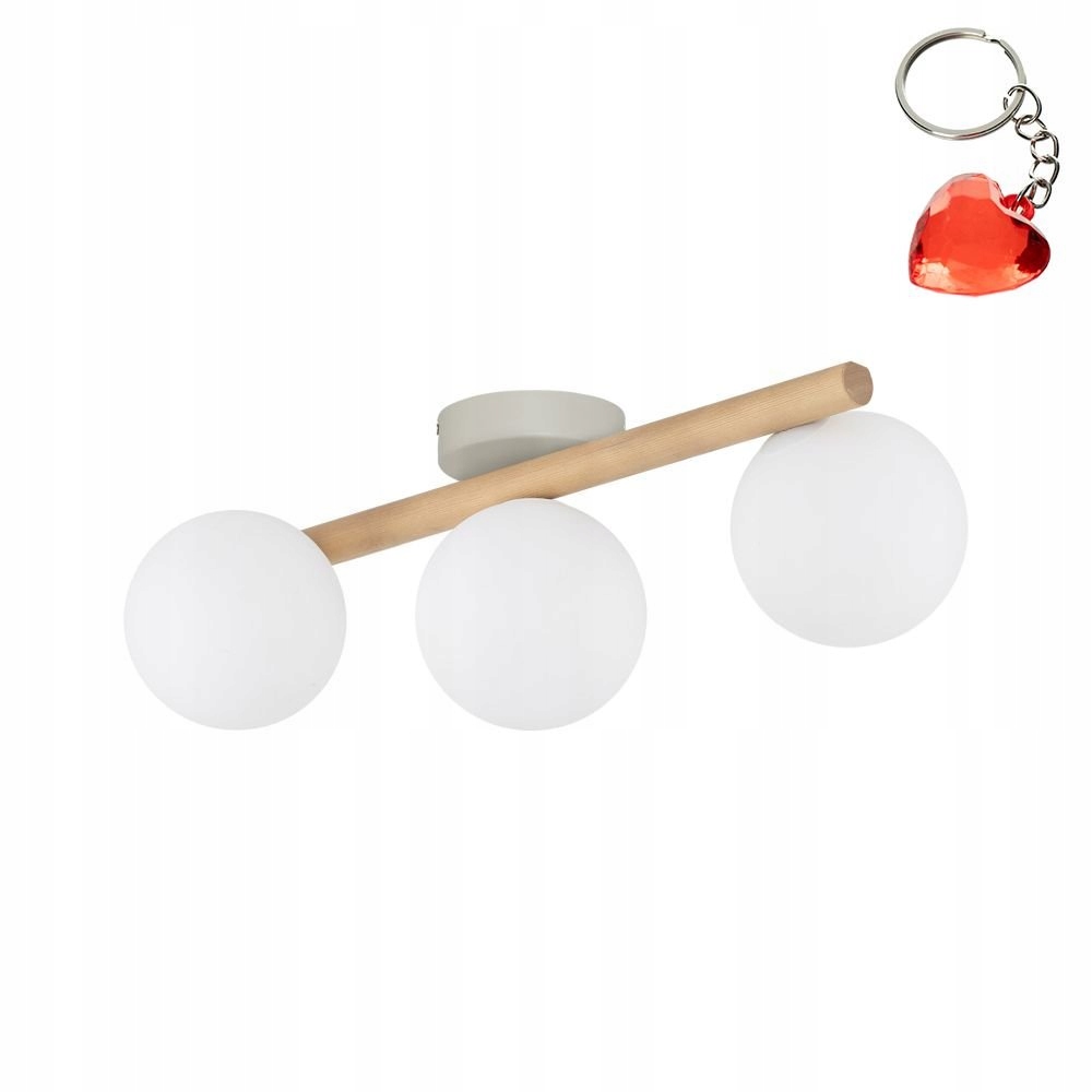Stropná lampa Estera Wood 5768 Tk Lighting