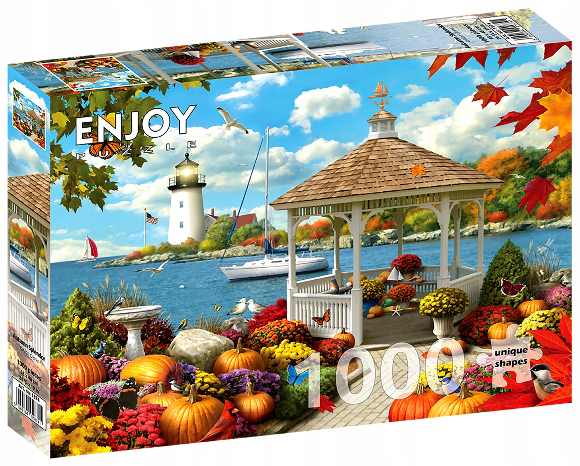 Puzzle 1000 el. Jesienny splendor Enjoy