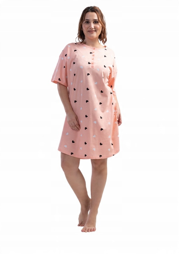 

Koszula Nocna Vienetta plus Size bawełna 1XL 46 48