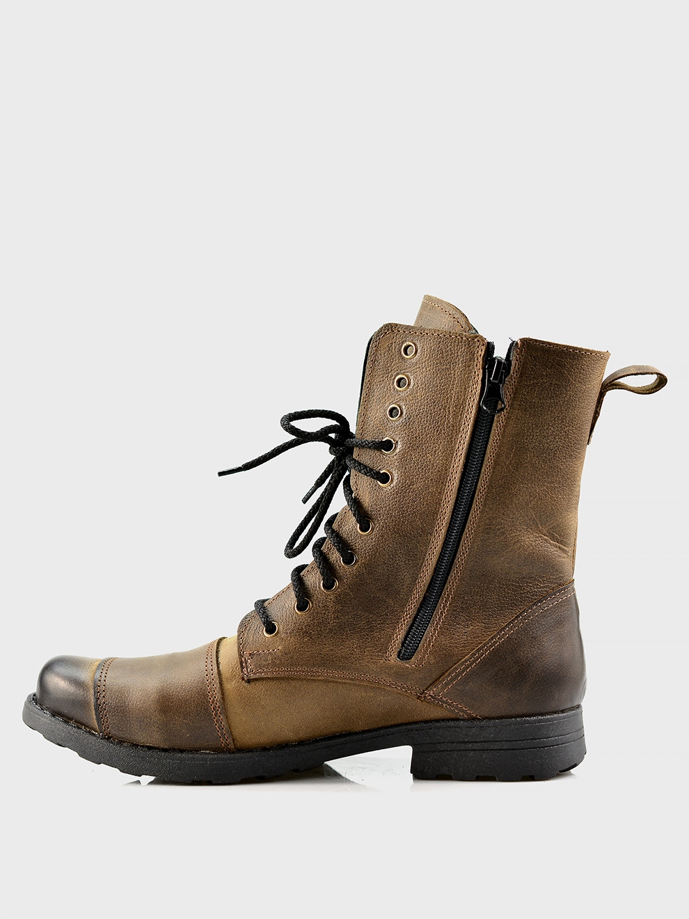 Skórzane Buty Motocyklowe All Ride Hunter brązowe 46 Producent inny