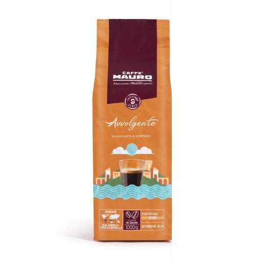 Mauro Avvolgente káva káva 1 kg Arabica Robusta