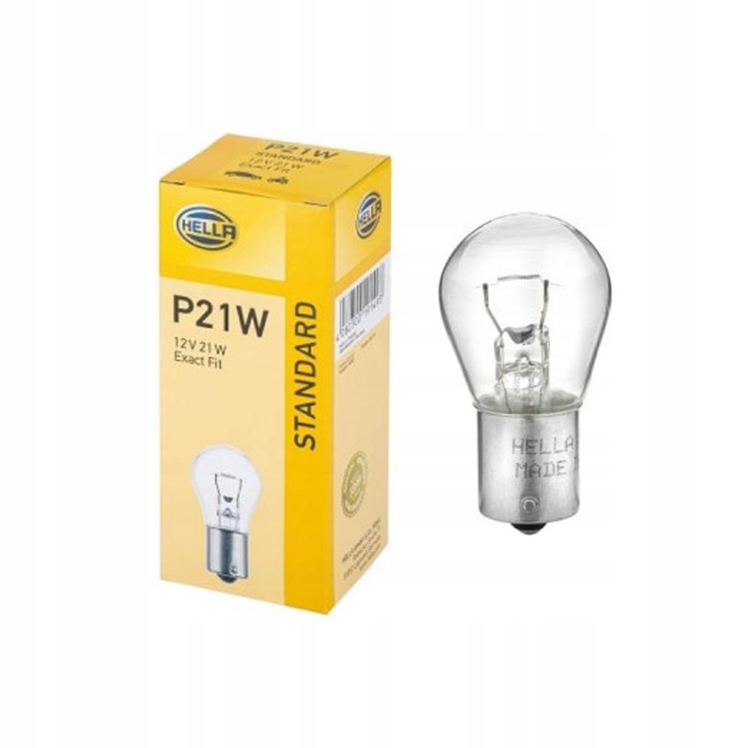 Żarówka Hella 12V P21W 21W BA15S 8GA002073-121 – 1 sztuka