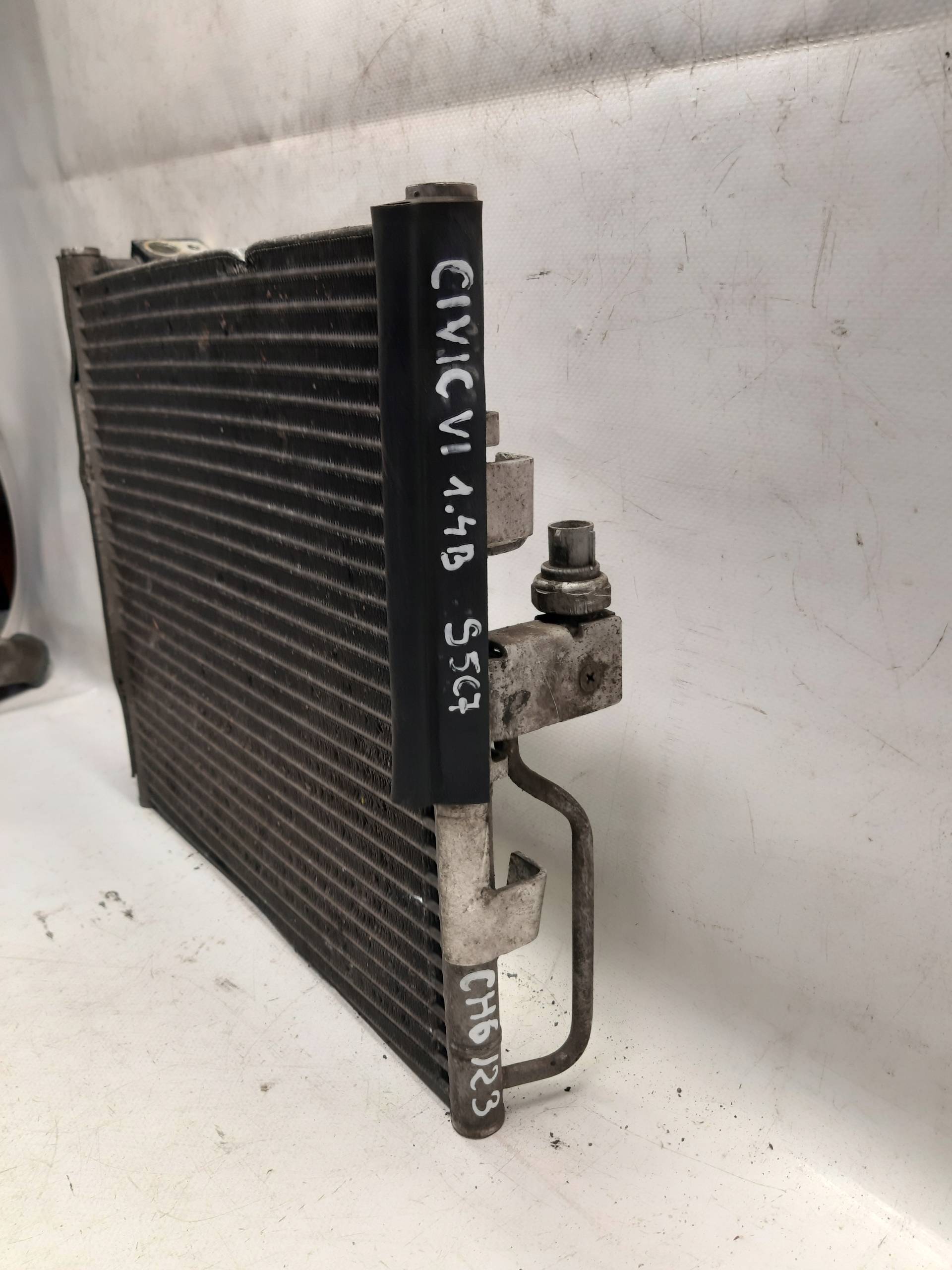 air conditioning radiator HONDA CIVIC VI 1.4B
