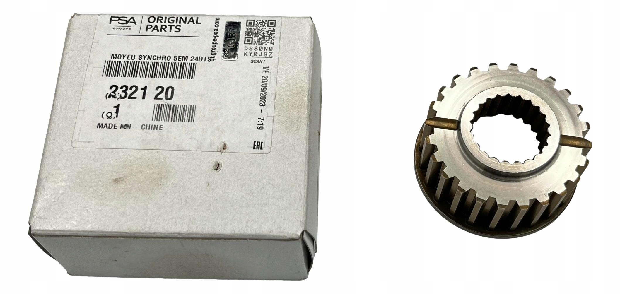 OE KOŁO SYNCHRONIZATORA BE4 5 BIEG CITROEN PEUGEOT 232120