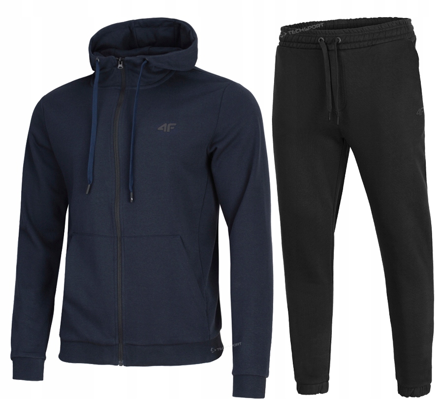 4F Męski Dres Bawełna Komplet Bluza Spodnie M