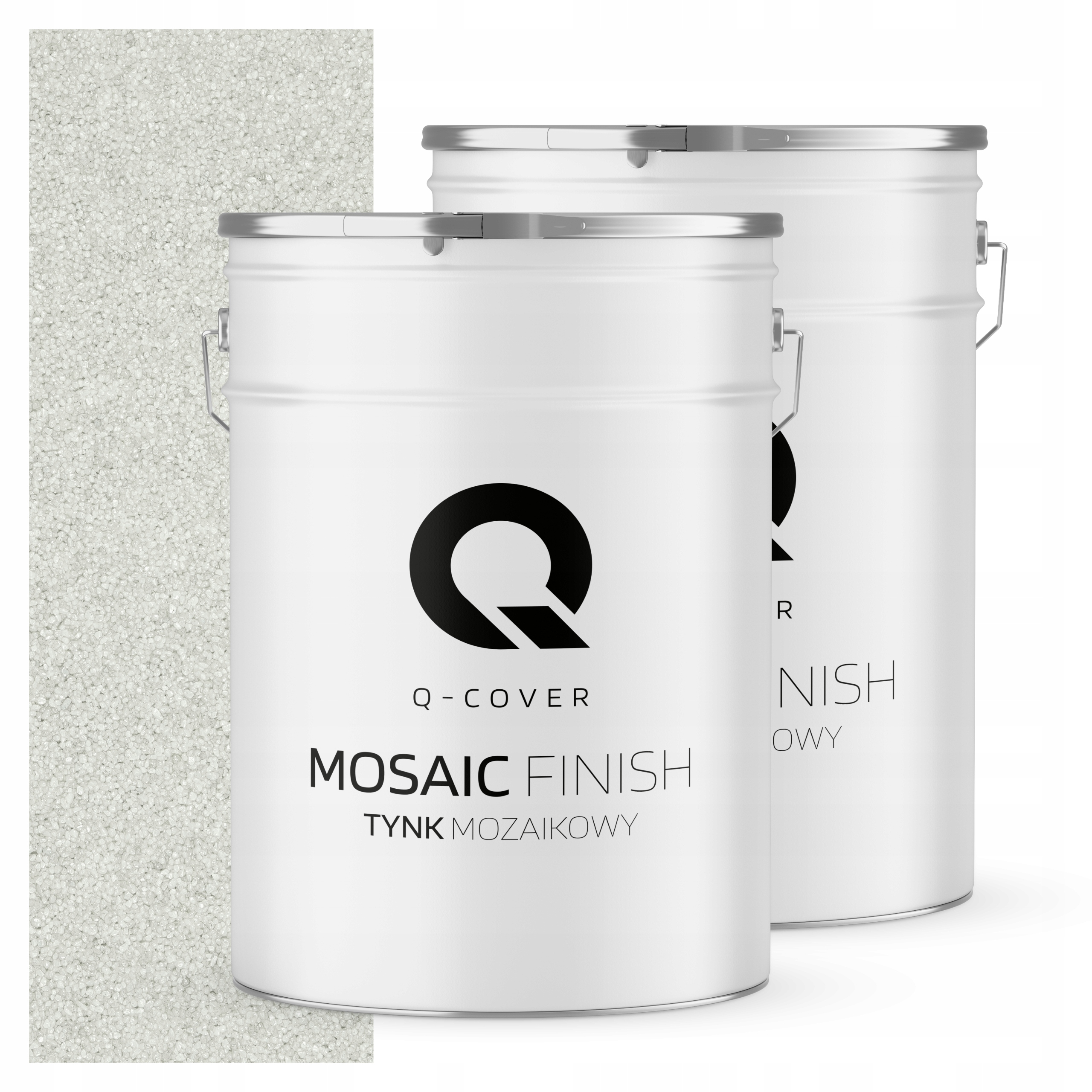 Mozaiková Omietka Mozaika 25 Kg Biela M01 Biela Dekoratívna Fasáda Prémiová Živica