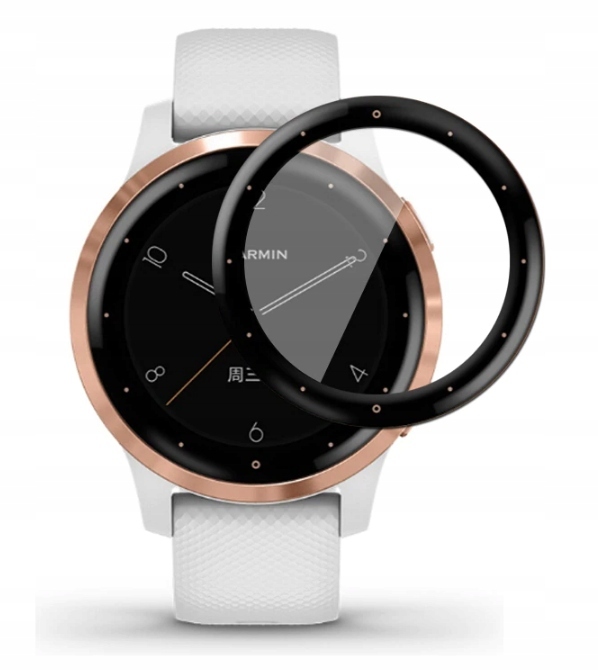 SZKŁO HYBRYDOWE 3D DO GARMIN VIVOACTIVE 4s
