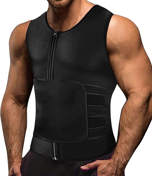 Kamizelka Neoprenowa Męska Sauna Wyszczuplająca Treningowa Fitness XL K89,2
