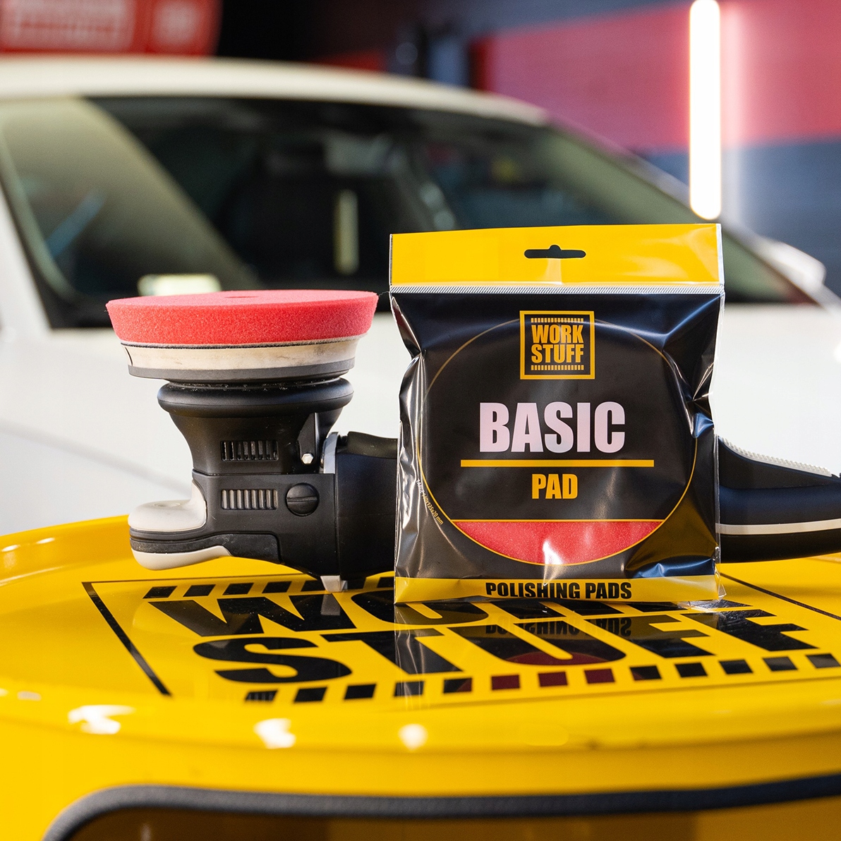 Zestaw 3 padów DA Work Stuff Basic Pad 125/140mm pady polerskie zestaw Waga produktu z opakowaniem jednostkowym 0.1 kg
