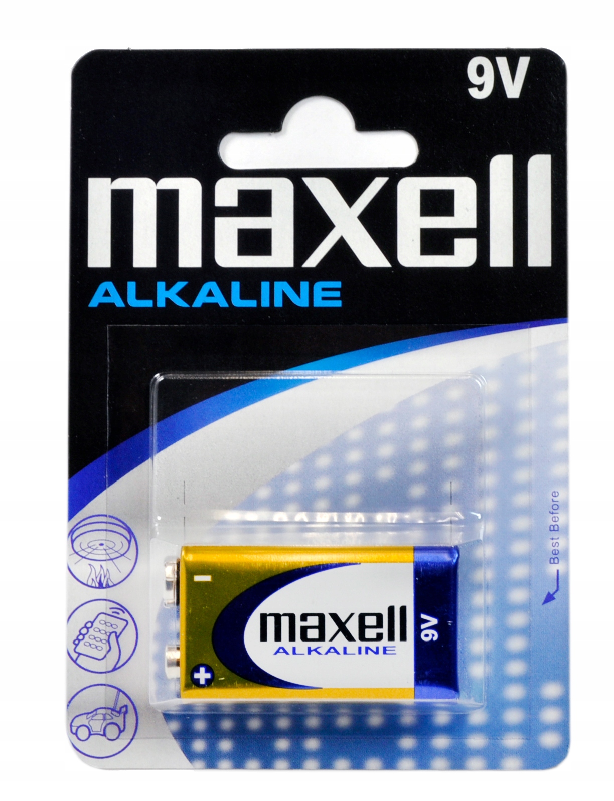 

Bateria cynkowo-węglowa Maxell 9V (6F22) 1 szt.