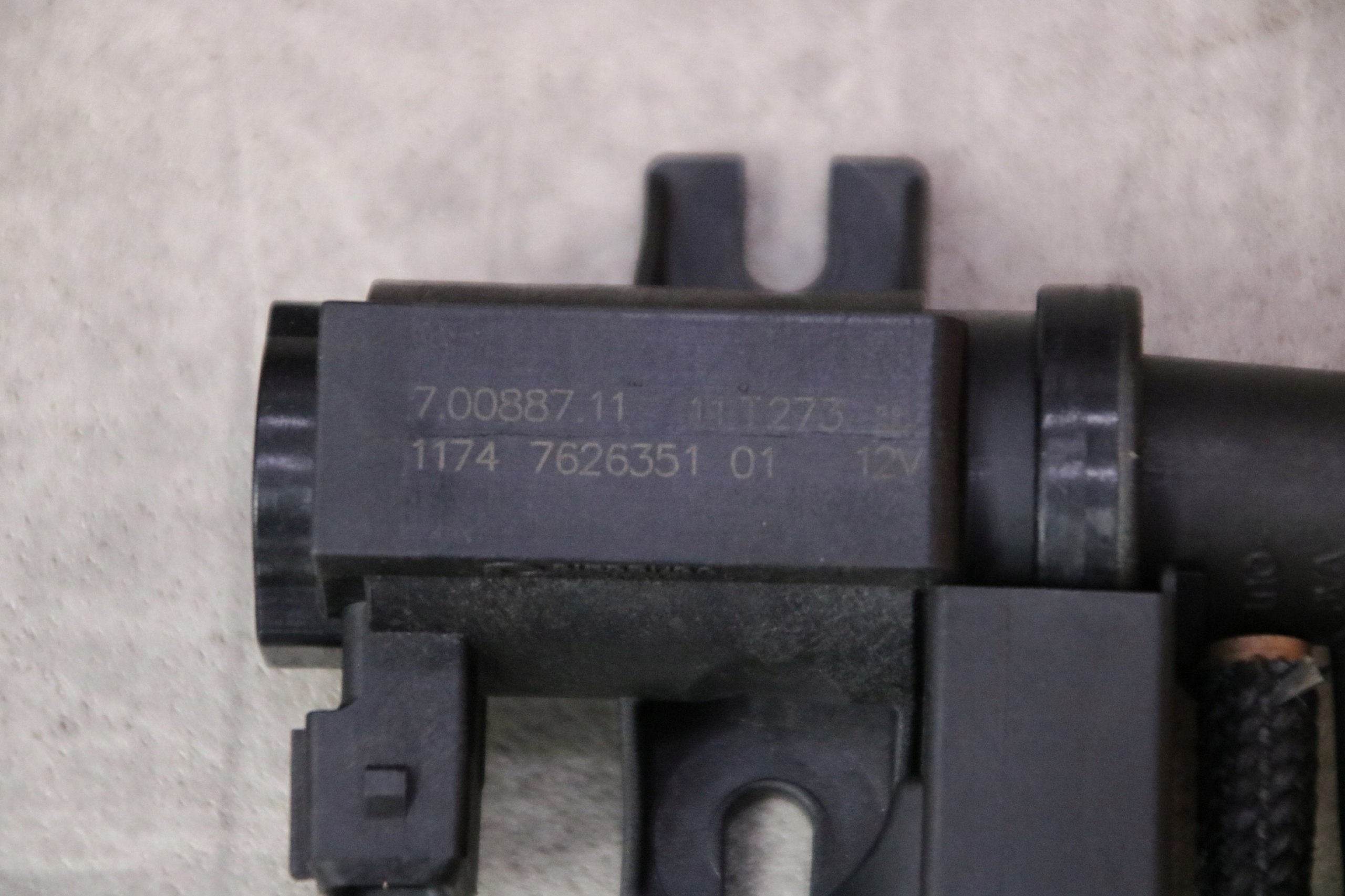 BMW F10 F11 Sensor STERUJACY PRZETWORNIK Druck Turbolader 7626351