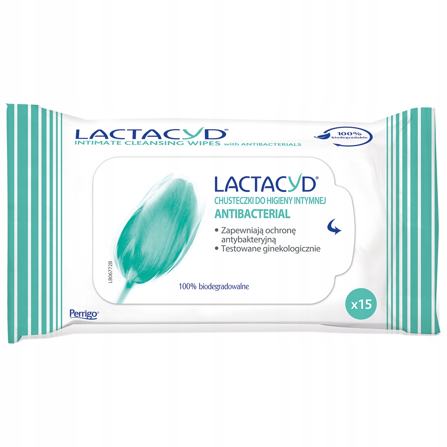 

Lactacyd Antybakterial Chusteczki Higiena Intymna