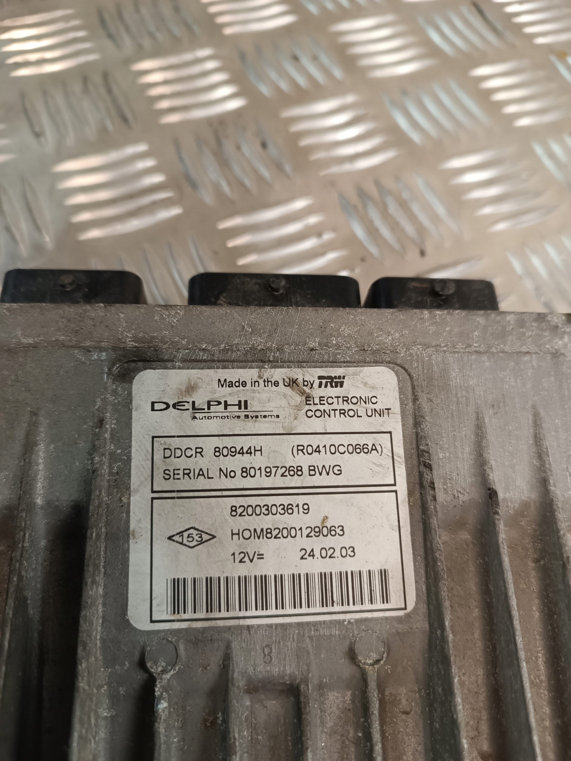 control unit computer ECU
