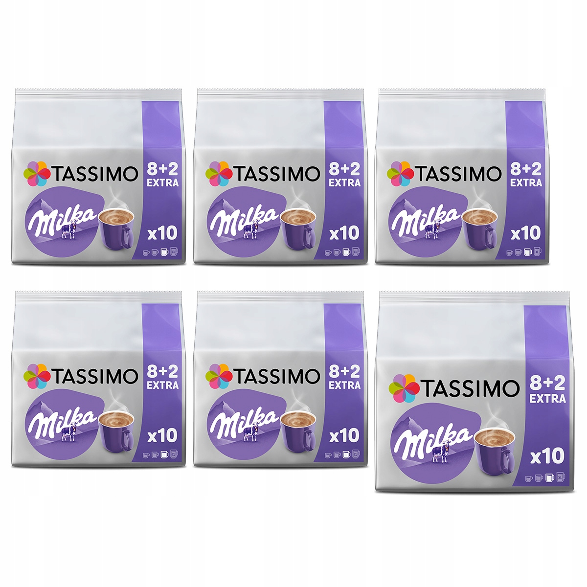 Kapsułki Tassimo Milka czekolada do picia 5+1 opakowanie Gratis!