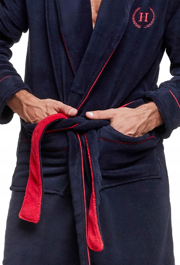 SZLAFROK męski Henderson GOT 36375-59 miękki puszysty - M Rozmiar M