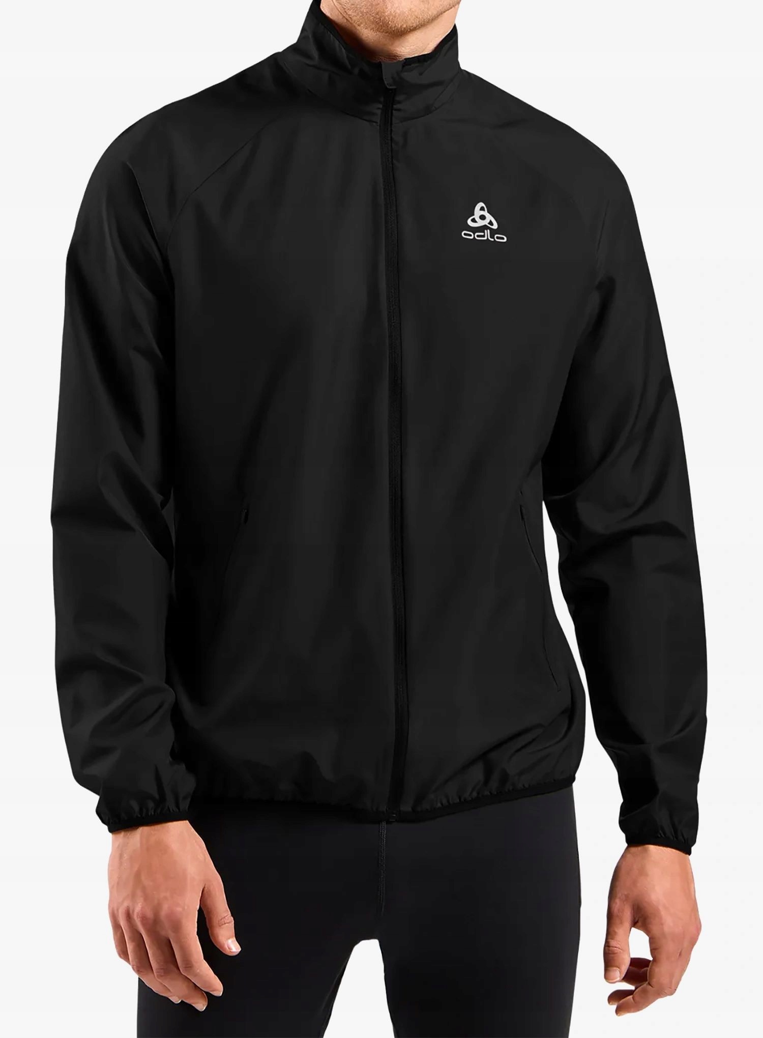 Běžecká bunda Odlo Essential Light Jacket černá L