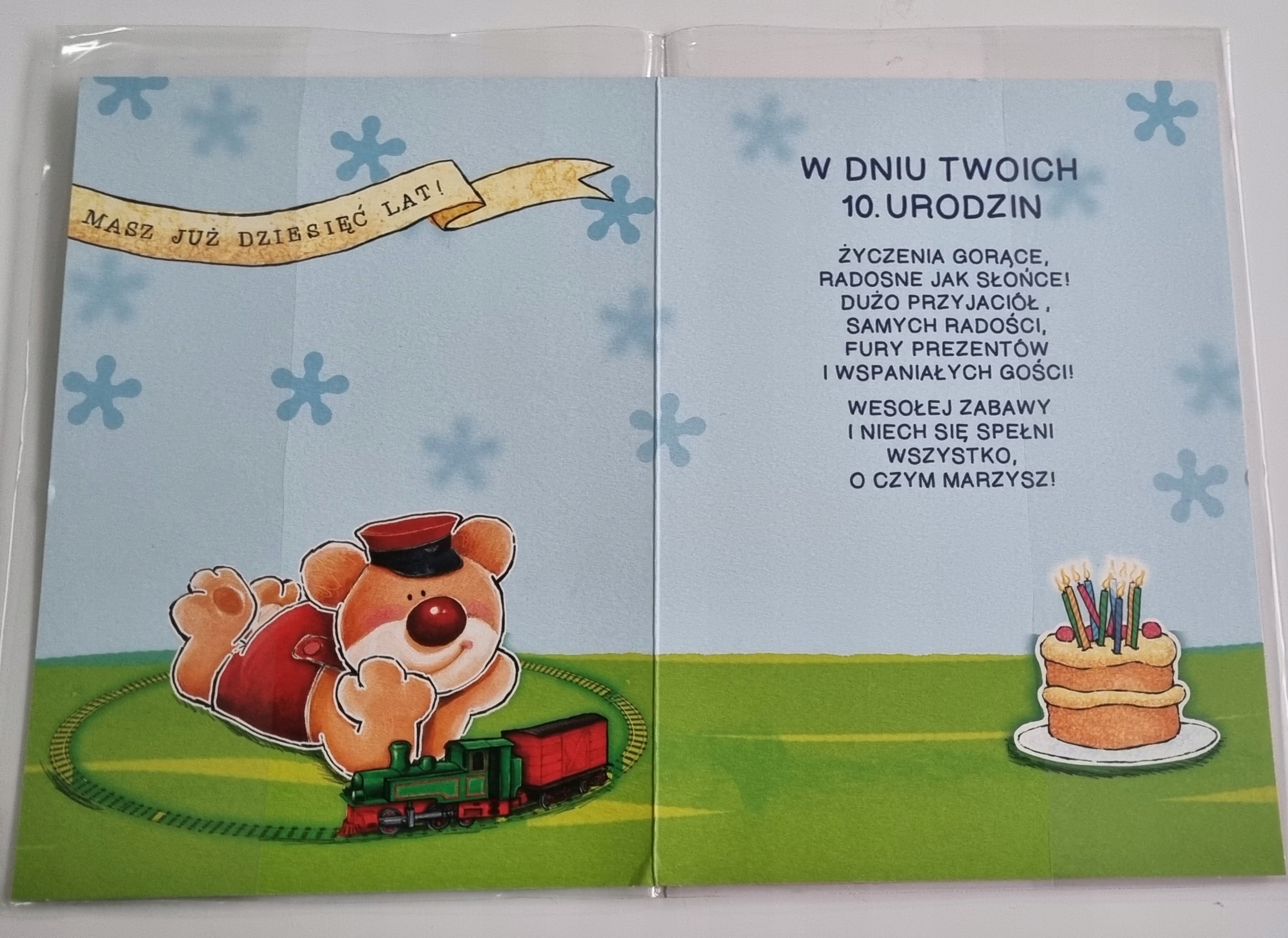 KARTKA URODZINOWA CYFRA 10 Kod producenta KB61511