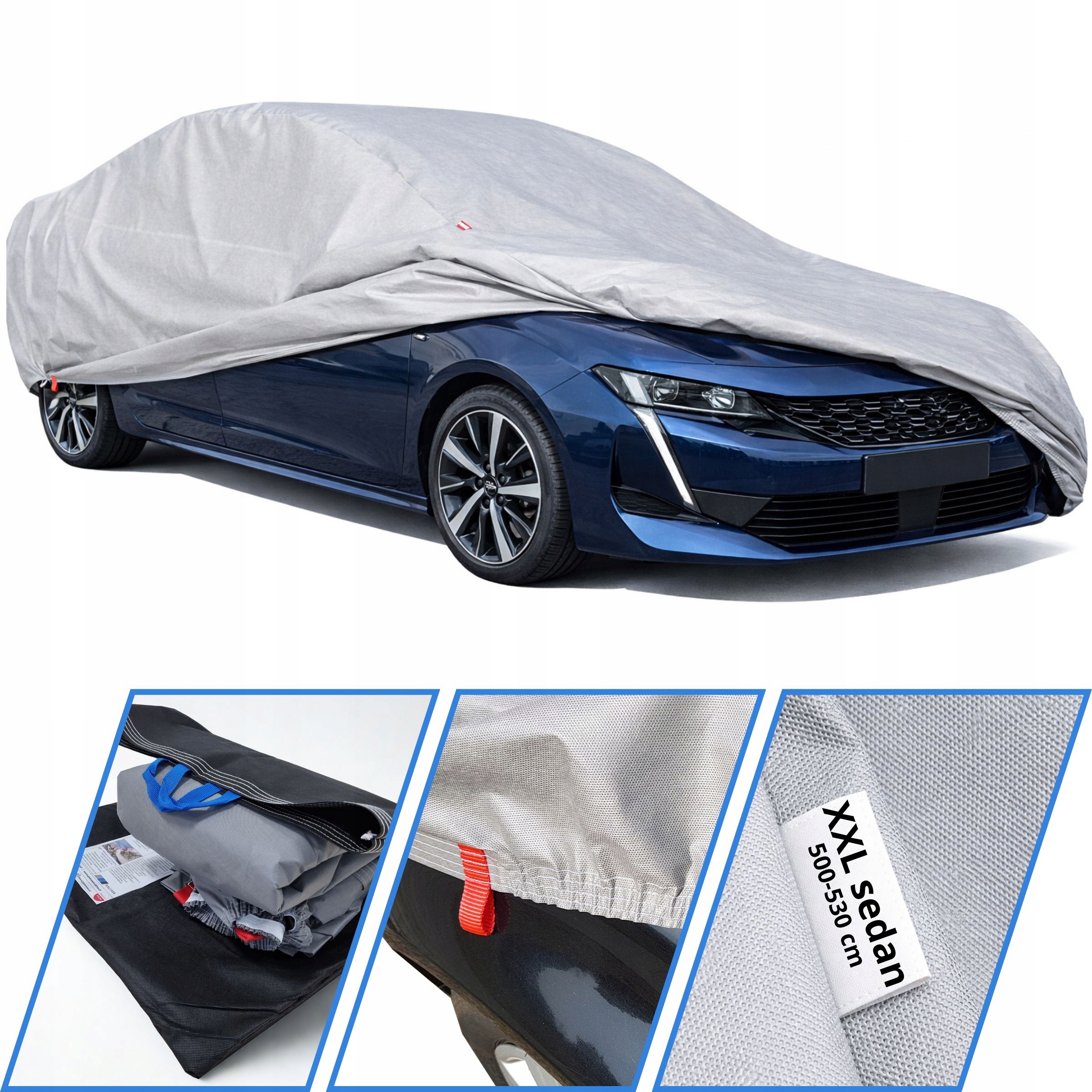 Pouzdro Na Auto XXL sedan 500-530 cm, 3 vrstvy Practic na auto