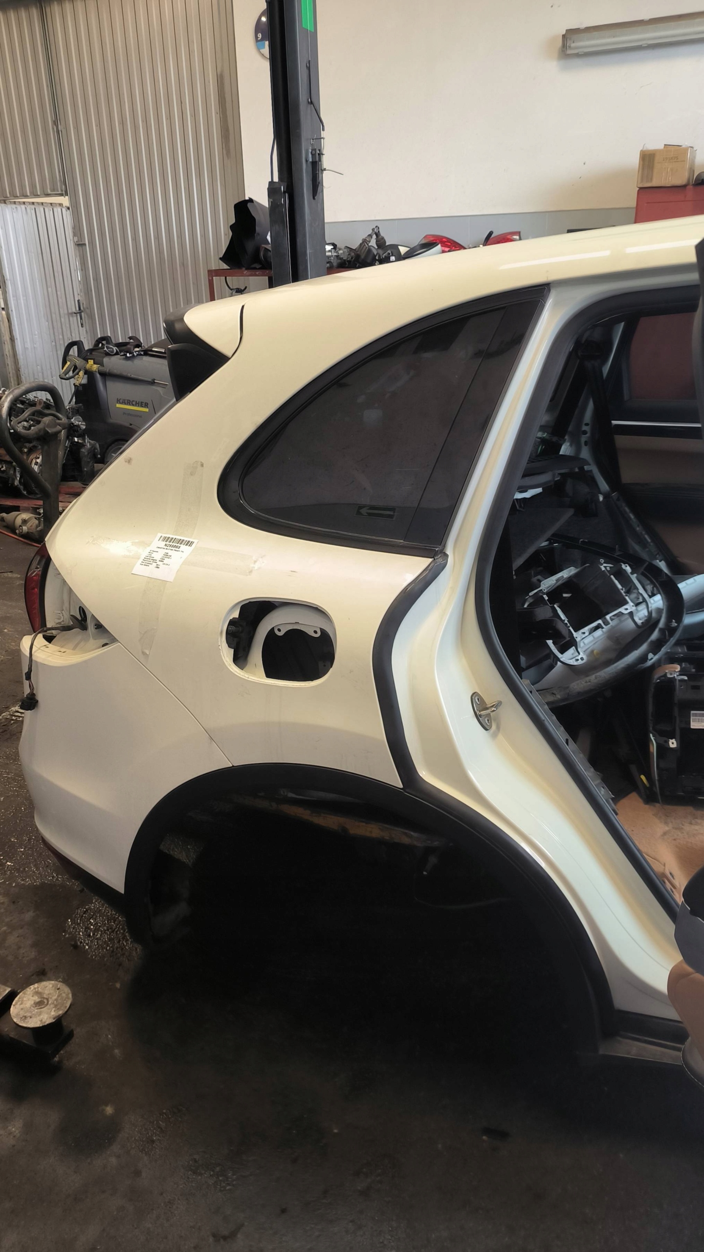 LONGHERONE parafango Destra posteriore LR9A PORSCHE CAYENNE II
